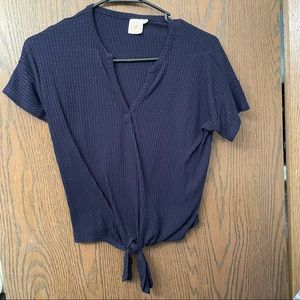 Knit Tie Top
